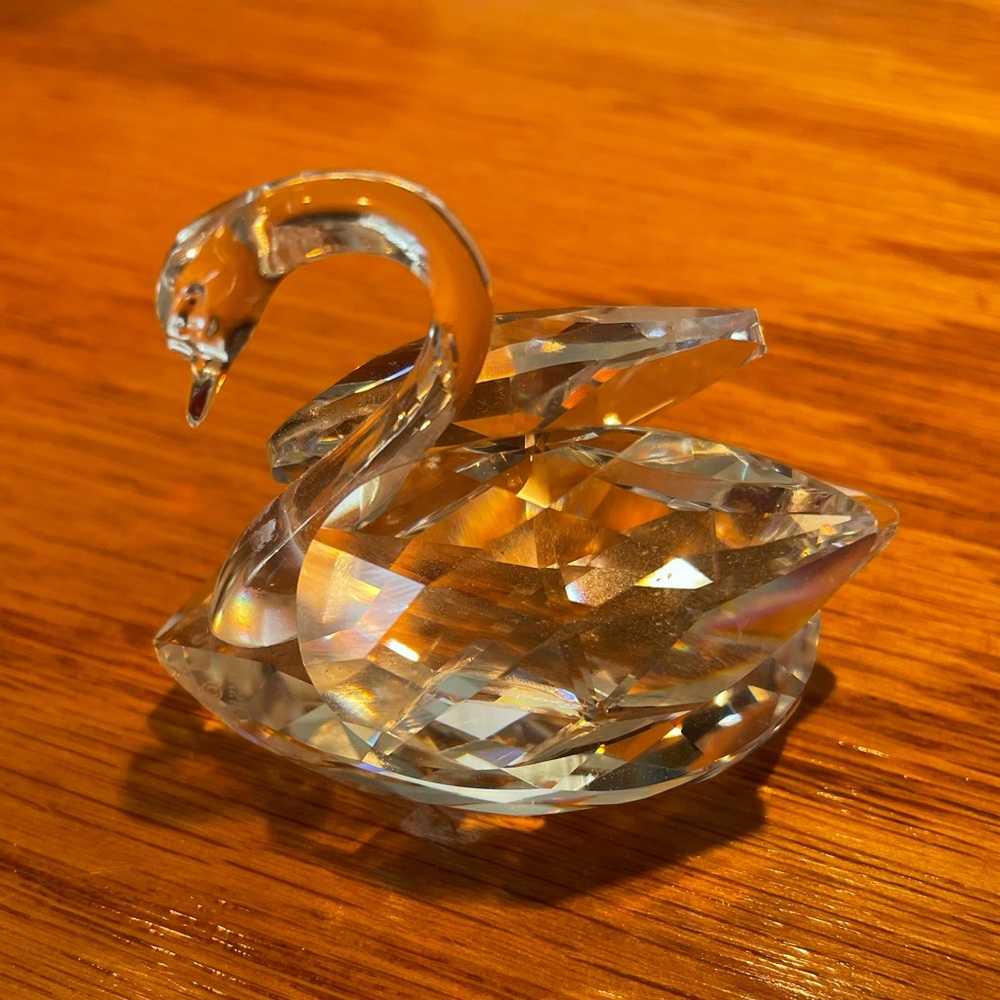 Swarovski Crystal Swan